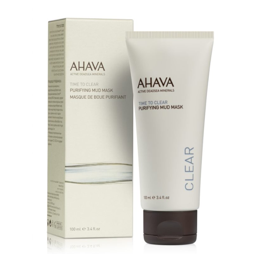 AHAVA TIME TO CLEAR PURIFYING MUD MASK, 100 ML
