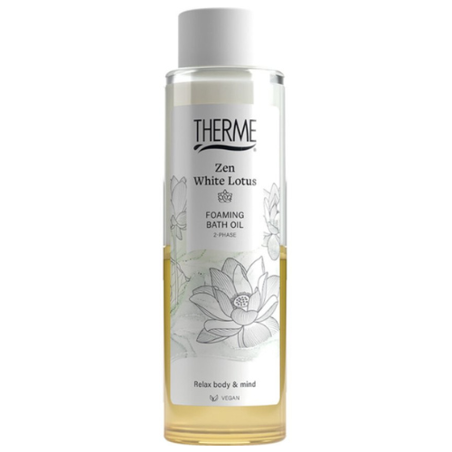THERME ZEN WHITE LOTUS FOAMING BATH OIL, 400 ML