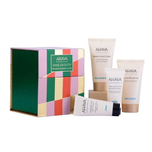 [94112064] AHAVA DARE TO GLOW REFRESH & HYDRATE EXPRESS DOVANŲ RINKINYS