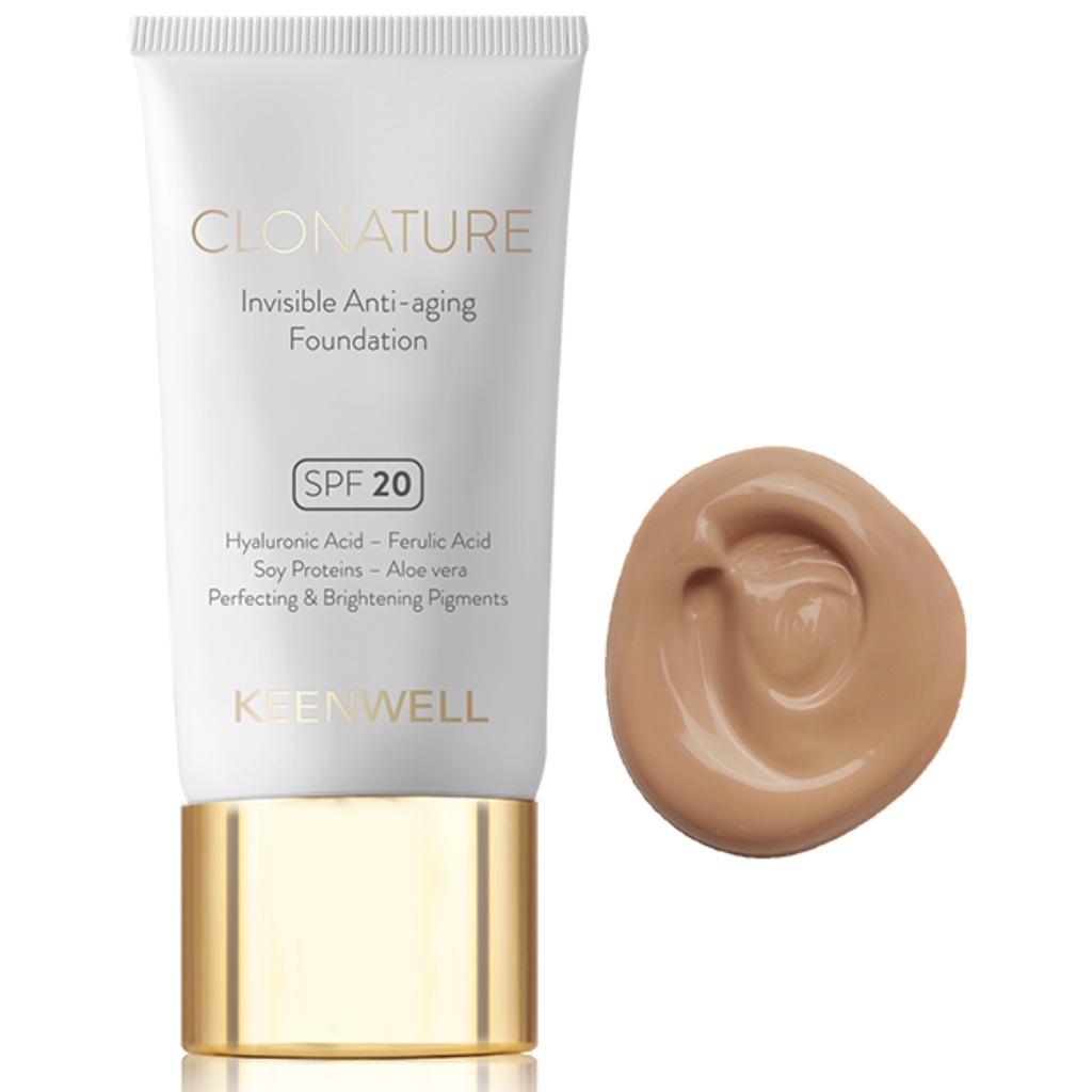 [K1424506] KEENWELL CLONATURE REJUVENATING MAKEUP BASE SPF20, 30 ML (No.6)