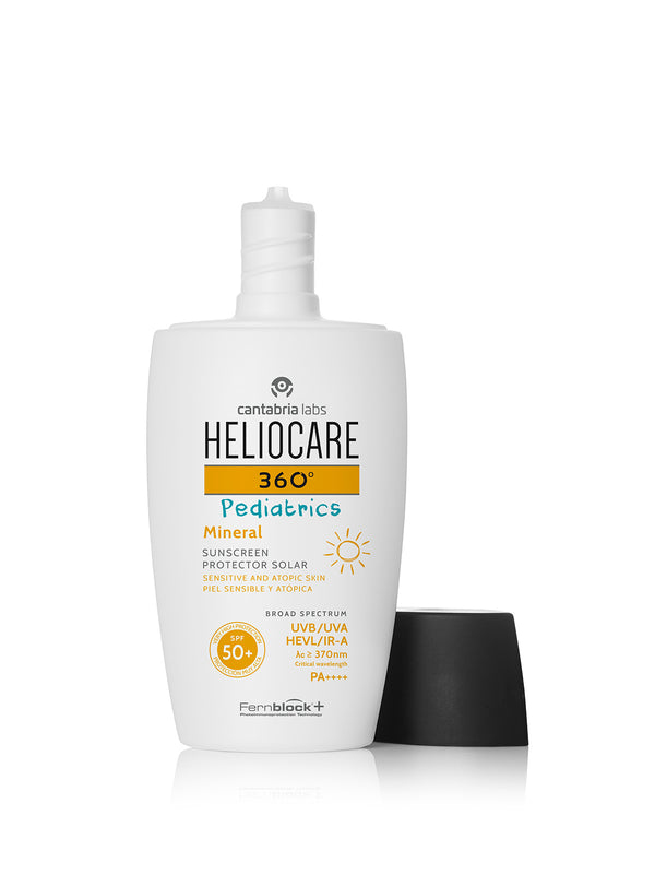 [16714] HELIOCARE 360 PEDIATRICS PRIEMONĖ SU MINERALINIAIS FILTRAIS VAIKAMS IR KŪDIKIAMS SPF50+, 50 ML
