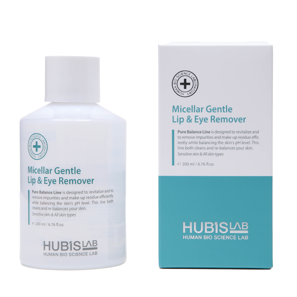 [PB-01-1] HUBISLAB PURE BALANCE MICELINIS MAKIAŽO VALIKLIS, 200 ML