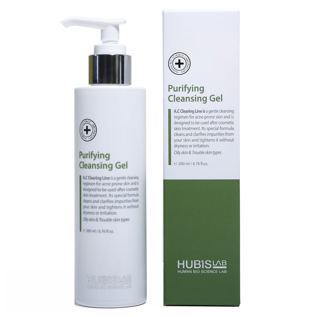 HUBISLAB ACTIVE CONTROL GEL FACIAL WASH, 200 ML