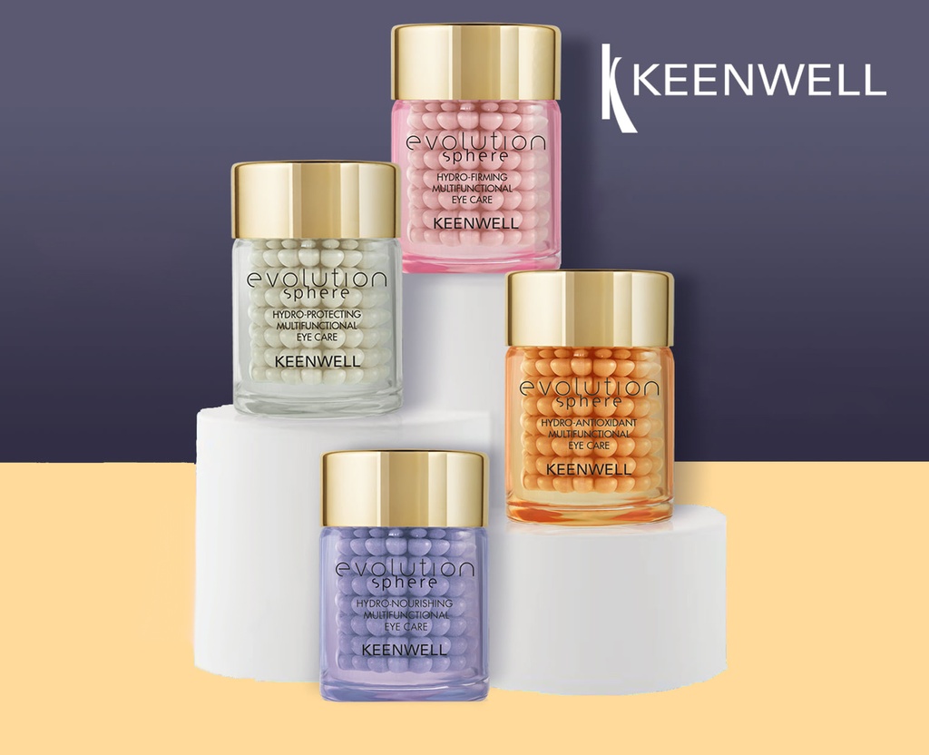 KEENWELL EVOLUTION SPHERE MOISTURIZING ANTIOXIDANT MULTIFUNCTIONAL EYE CREAM, 15 ML