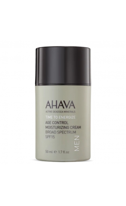 [87015465T] AHAVA MEN AGE CONTROL MOISTURIZING FACE CREAM FOR MEN SPF15, 50 ML
