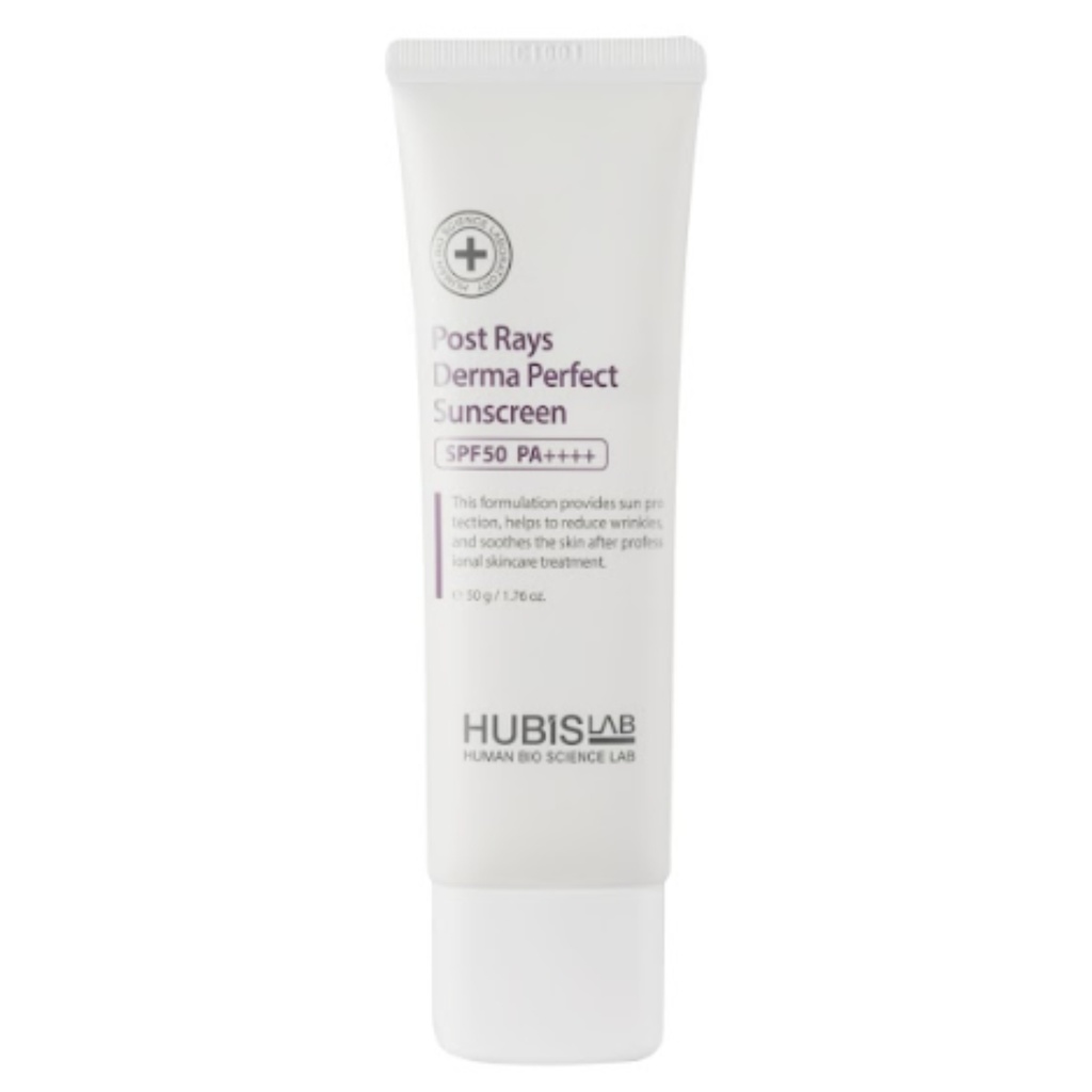 HUBISLAB POST RAYS DERMA PERFECT FACE SUNSCREEN SPF 50, 50 G