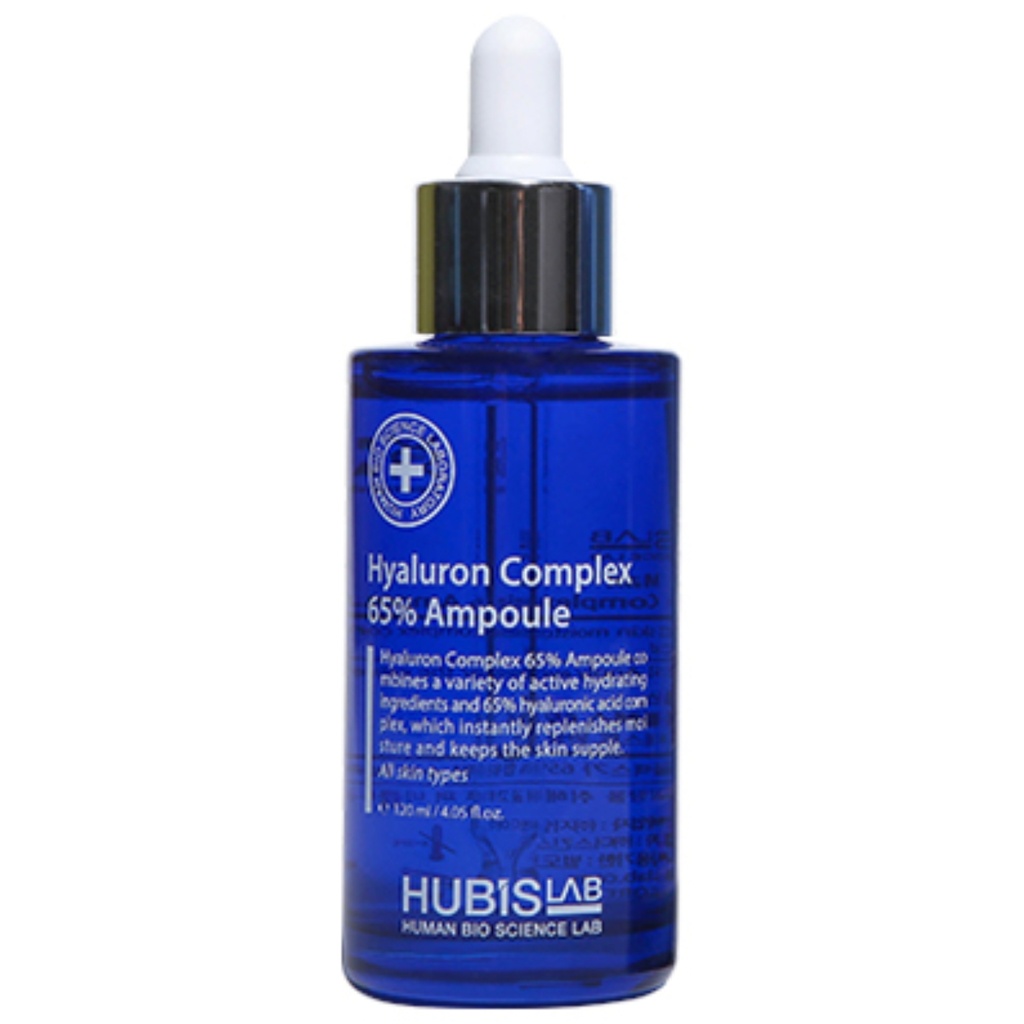 [AP-02-2] HUBISLAB AMPULĖ SU 65% HIALURONO RŪGŠTIES KOMPLEKSU, 120 ML