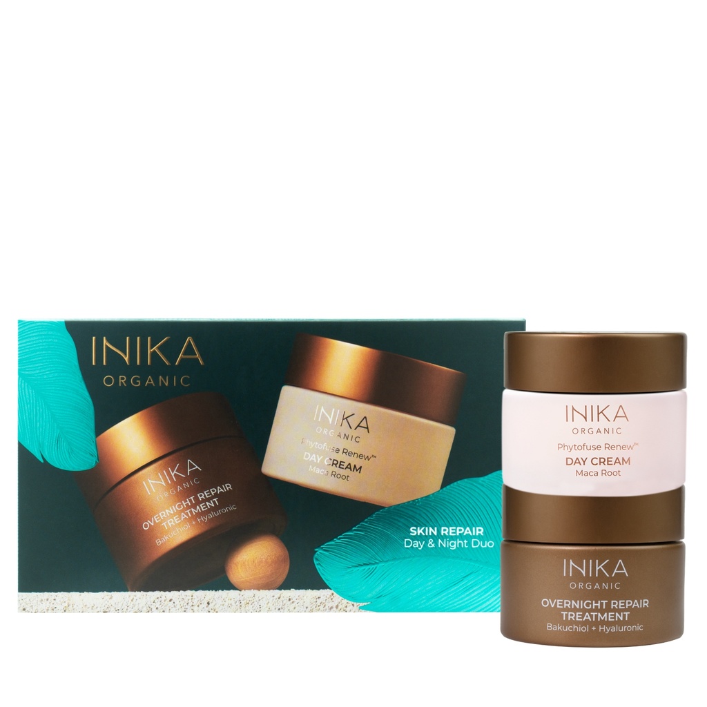 INIKA ORGANIC SKIN REPAIR DAY & NIGHT DUO GIFT SET