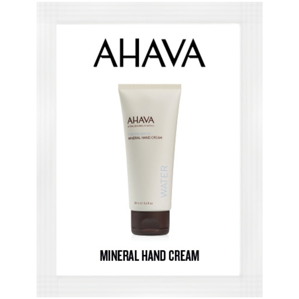 [34215461] AHAVA MINERAL HAND CREAM, 4 ML