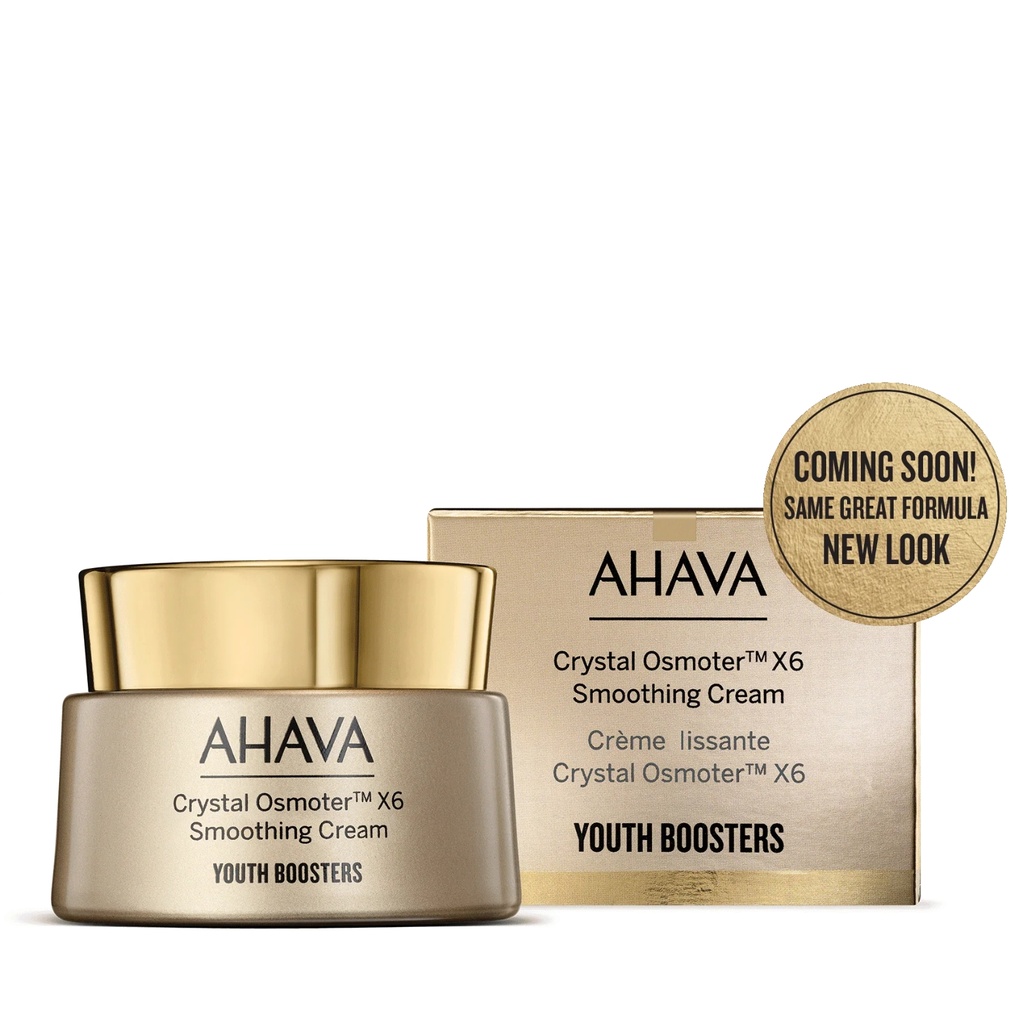 AHAVA YOUTH BOOSTERS CRYSTAL OSMOTER™ X6 SKIN TEXTURE IMPROVING FACE CREAM, 50 ML