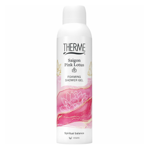 [68503] THERME SAIGON PINK LOTUS SHOWER FOAM, 200 ML