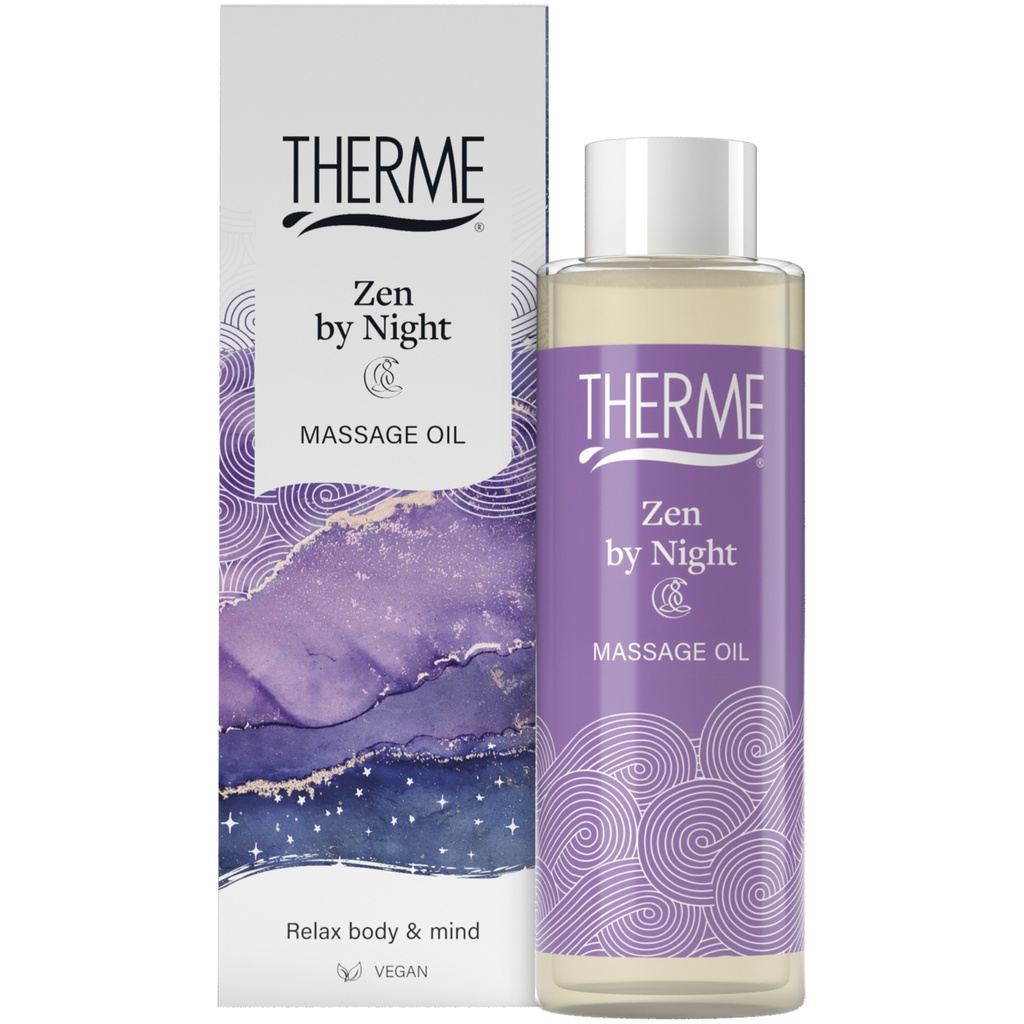THERME ZEN BY NIGHT MASSAGE OIL, 125 ML
