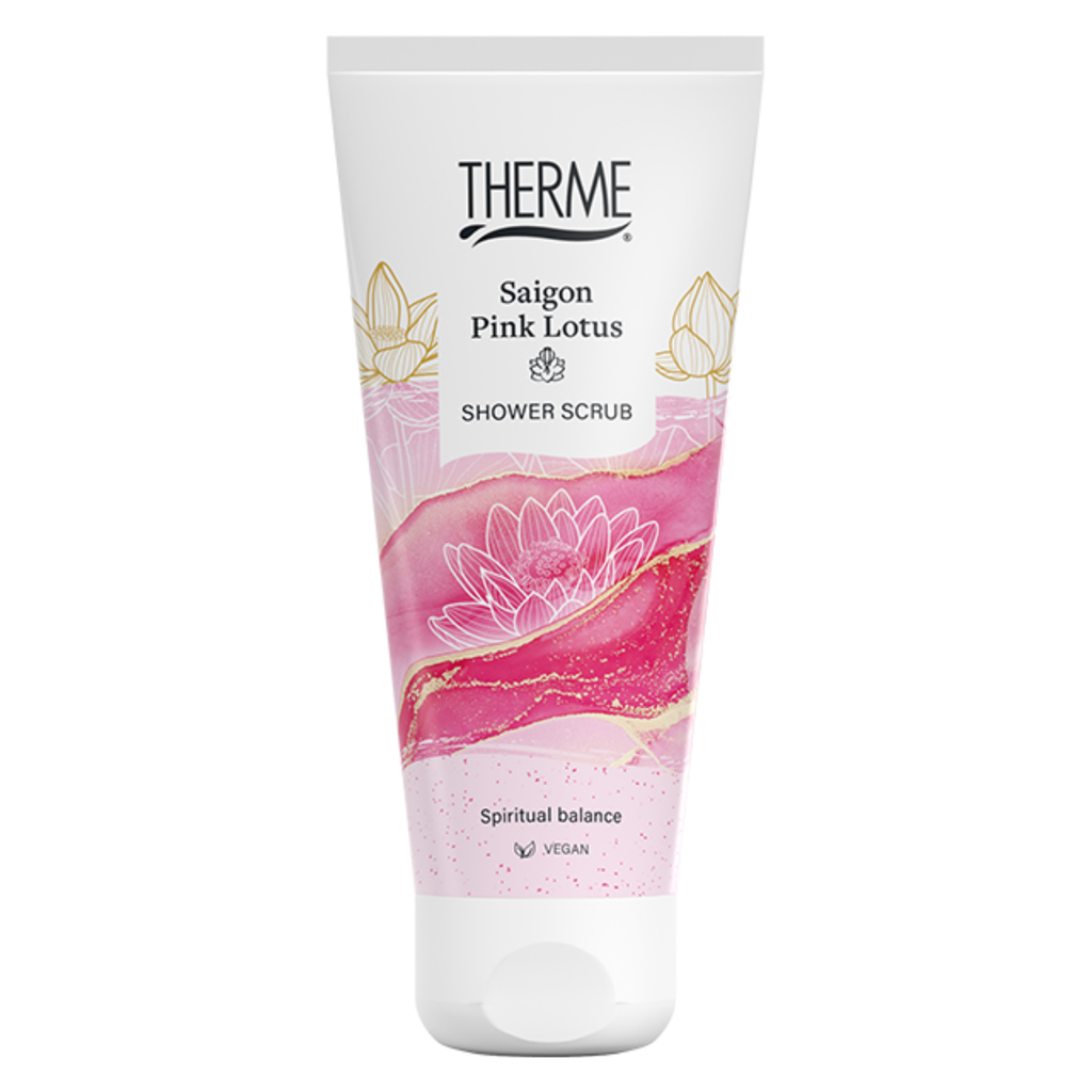 THERME SAIGON PINK LOTUS BODY SCRUB, 200 ML