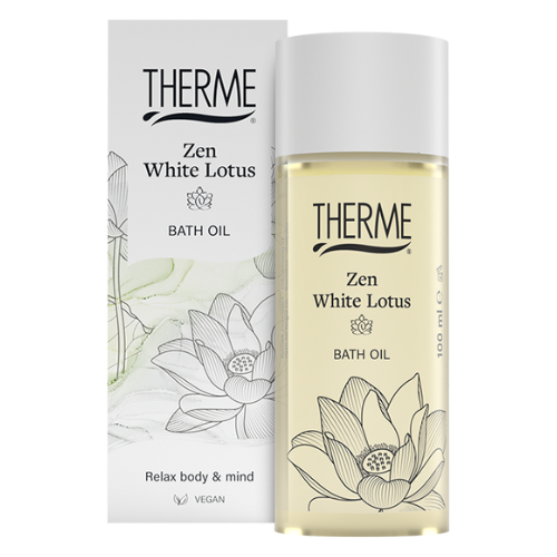 THERME ZEN WHITE LOTUS BATH OIL, 100 ML