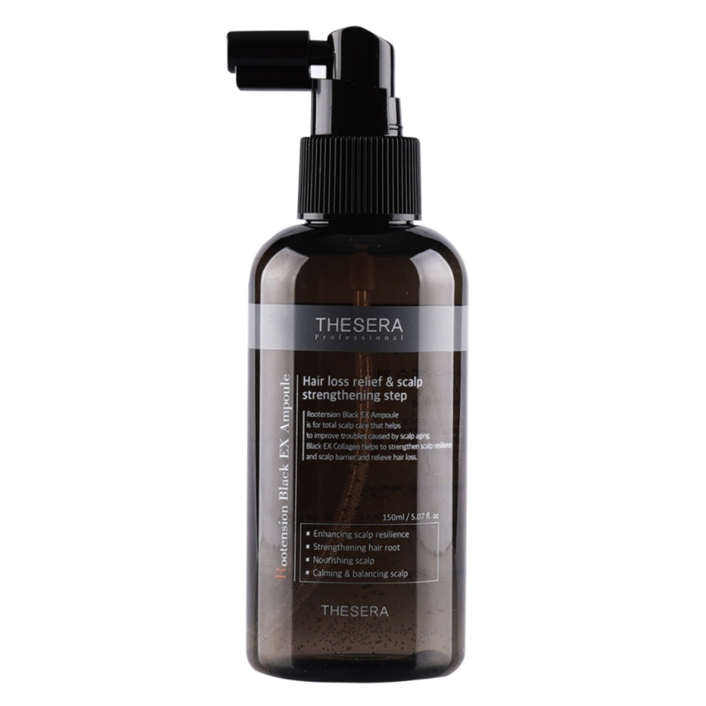 [720854] THESERA ROOTENSION BLACK EX SPRAY SERUM, 150 ML