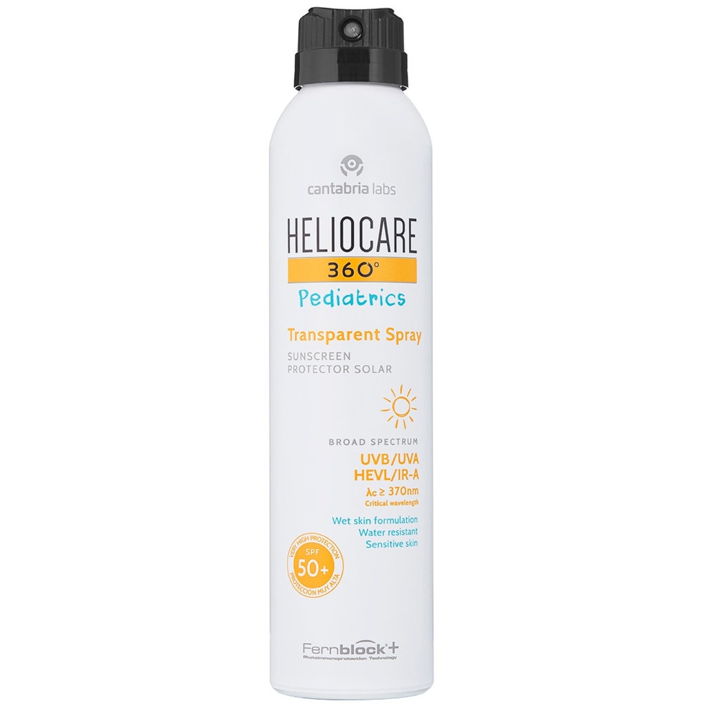 [12103] HELIOCARE 360 PEDIATRICS SKAIDRUS PURŠKALAS VAIKAMS SPF50+, 200 ML