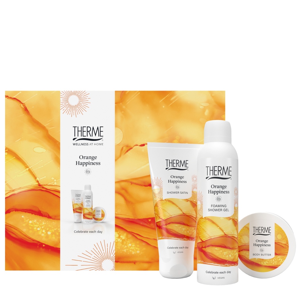 [69115] THERME ORANGE HAPPINESS HOLIDAY SET