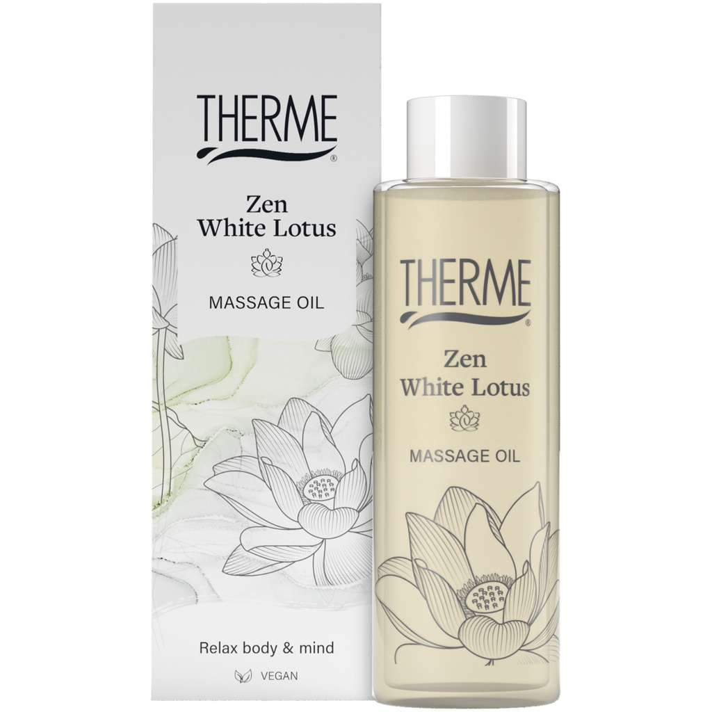 [68110] THERME ZEN WHITE LOTUS MASSAGE OIL, 125 ML