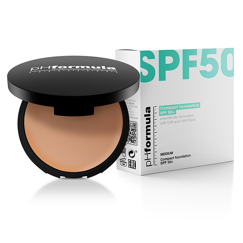 [pH181] Kompaktinė kreminė pudra SPF50+ MEDIUM